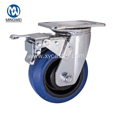 5 Inch trolley caster wheel with Dual Locking